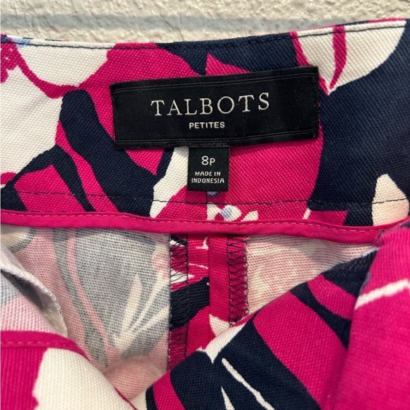 Talbots floral shorts size 8P - Picture 2 of 7